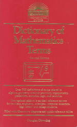 Dictionary of Mathematics Terms (Barron's Professional Guides) （2 Reprint）