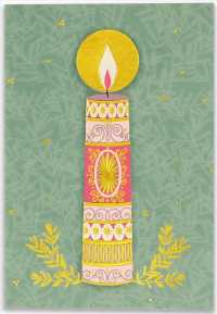 Candle of Peace Small Boxed Holiday Cards : Christmas Cards, Greeting Cards （BOX GCR）