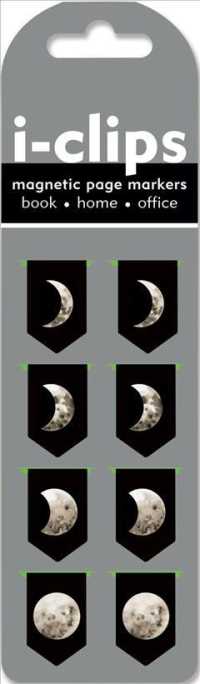 Moon Phases I-clips Magnetic Page Markers