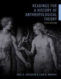 Readings for a History of Anthropological Theory （5TH）