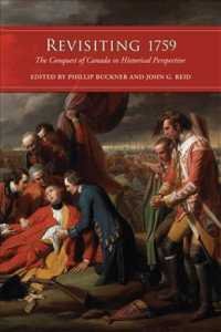 1759年カナダ征服の歴史的意味<br>Revisiting 1759 : The Conquest of Canada in Historical Perspective