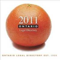 Ontario Legal Directory : 2011 （CDR）