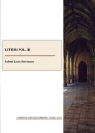 R. L. Stevenson : Letters vol. III