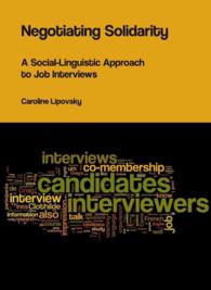 Negotiating Solidarity : A Social-Linguistic Approach to Job Interviews