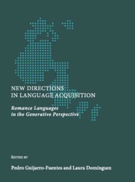 New Directions in Language Acquisition : Romance Languages in the Generative Perspective