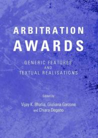 Arbitration Awards : Generic Features and Textual Realisations