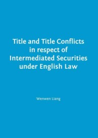 Title and Title Conflicts in respect of Intermediated Securities under English Law