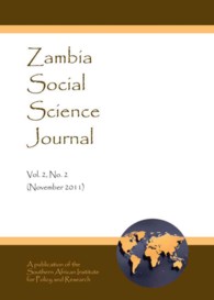 Zambia Social Science Journal Vol. 2, No. 2 (November 2011)