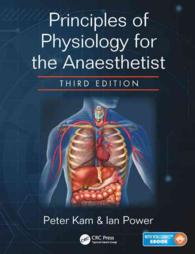 麻酔科医のための生理学（第３版）<br>Principles of Physiology for the Anaesthetist （3 PAP/PSC）