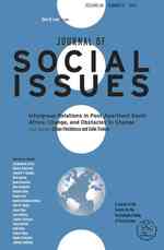 Intergroup Relations in Post Apartheid South Africa : Change, and Obstacles to Change (Journal of Social Issues)