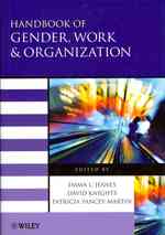 ジェンダー・労働・組織ハンドブック<br>Handbook of Gender, Work and Organization