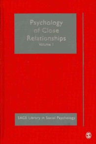 親密関係の心理学（全５巻）<br>Psychology of Close Relationships (Sage Library in Social Psychology)