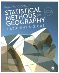 地理学のための統計学的手法（第４版）<br>Statistical Methods for Geography : A Student's Guide （4 Student）