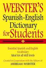 Webster's Spanish-English Dictionary for Students （Reprint）