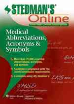 Stedman's Medical Abbreviations Online （PSC）