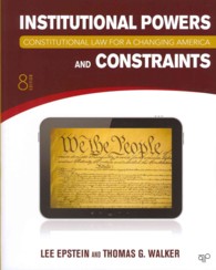 Constitutional Law for a Changing America : Institutional Powers and Constraints （8 PCK PAP/）