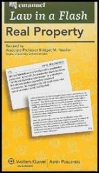 Real Property 2013 (Emanuel Law in a Flash) （FLC CRDS）