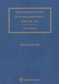 Complete Guide to Human Resources and the Law 2016 (Complete Guide to Human Resources and the Law) （PAP/CDR）