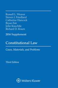 Constitutional Law : Cases Materials Problems 2016 - Connected Casebook (Supplements)