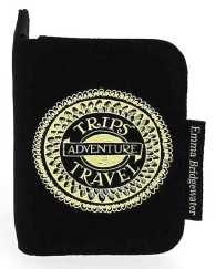 Emma Bridgewater Black Scroll Pass Case