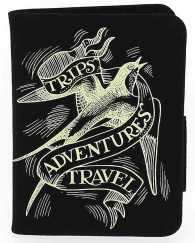 Emma Bridgewater Black Scroll Passport Holder