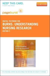 Understanding Nursing Research : Building an Evidence-based Practice - Pageburst Retail （5 PAP/PSC）