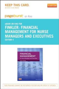 Financial Management for Nurse Managers and Executives - Pageburst E-book on Kno Retail Access Card （4 PSC）