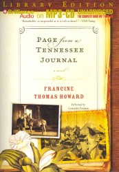 Page from a Tennessee Journal : Library Edition （MP3 UNA）