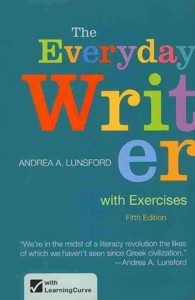 The Everyday Writer with Exercises + Supplementary Exercises for the Everyday Writer （5 PCK SPI）