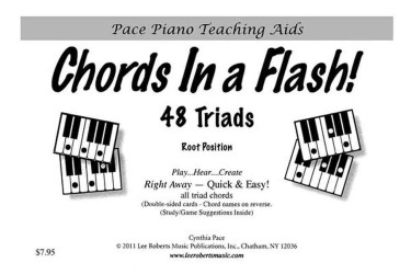 Chords in a Flash! : 48 Triads for Piano （Revised）