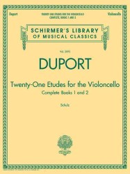 Twenty-One Etudes for the Violoncello : Complete Books 1 and 2