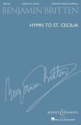 Hymn to St Cecilia - SSATB Unaccompanied