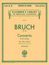Concerto in G Minor, Op. 26 (Schirmer Library of Classics)