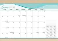 Seaside Manor 2019 Calendar （DES）