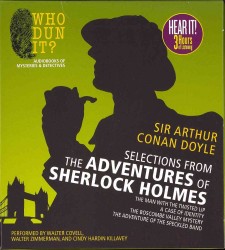 Selections from the Adventures of Sherlock Holmes (3-Volume Set) : The Man with the Twisted Lip, a Case of Identity, the Boscobe Valley Mystery, the A （Unabridged）