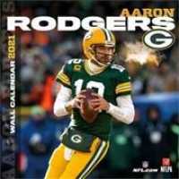 Green Bay Packers Aaron Rodgers 2021 Calendar （WAL）
