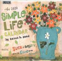 Simple Life 2020 Calendar （MIN WAL）