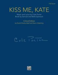 Kiss Me, Kate : A Musical Play, Full Score （Critical）