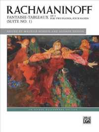 Fantaisie-tableaux Suite No. 1, Op. 5 : For Two Pianos, Four Hands (Alfred Masterwork Edition)