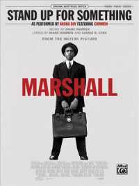 Stand Up for Something - from Marshall : Piano/vocal/guitar, Sheet (Original Sheet Music Edition)