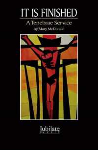 It Is Finished : A Tenebrae Service, Score (Jubilate Music)
