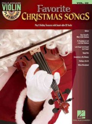 Favorite Christmas Songs (Hal Leonard Violin Play-along) （PAP/COM）