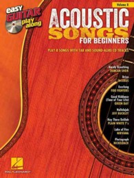 Acoustic Songs for Beginners (Easy Guitar Play-along) 〈8〉 （PAP/COM）