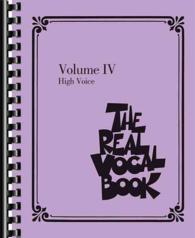 The Real Vocal Book : High Voice 〈4〉 （SPI）