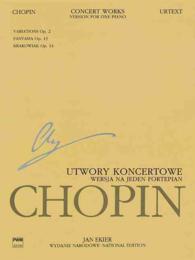 Concert Works for Piano and Orchestra, Version for 1 Piano, Wn a XIV a 〈15〉