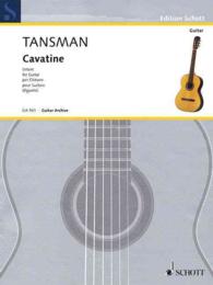 Cavatine : For Guitar, Schott Edition