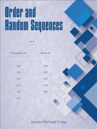Order and Random Sequences -- Paperback / softback