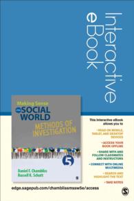 Making Sense of the Social World Interactive eBook access code : Methods of Investigation （5 PSC）