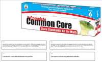 The Complete Common Core State Standards Kit for Math, Grade 6 （CRDS）