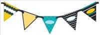 Black, White & Bold Bunting （TAI UNBND）